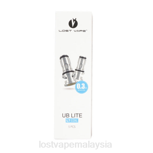 Lost Vape Flavors - Lost Vape UB gegelung ringan (5 pek) 0FNT120 l7 gegelung 0.3ohm