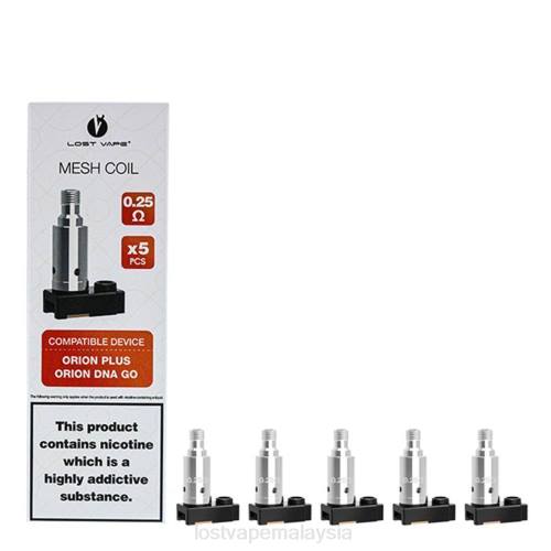 Lost Vape Near Me Malaysia - Lost Vape Orion ditambah gegelung gantian dna (5 pek) 0FNT36 0.25ohm