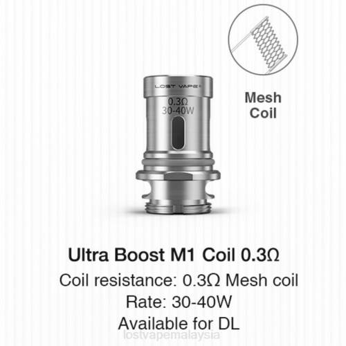 Lost Vape Near Me Malaysia - Lost Vape Ultra gegelung rangsangan (5 pek) 0FNT346 m1 v2 0.3ohm