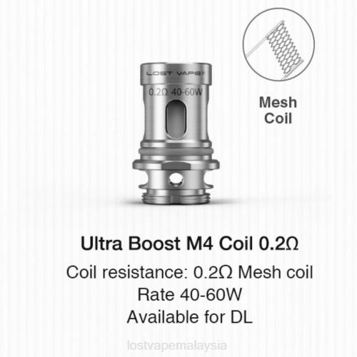 Lost Vape Price Malaysia - Lost Vape Ultra gegelung rangsangan (5 pek) 0FNT349 m4 v2 0.2ohm