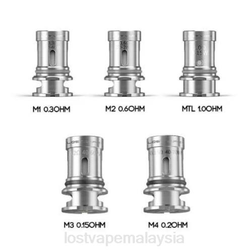 Lost Vape Wholesale - Lost Vape Ultra gegelung rangsangan (5 pek) 0FNT343 mtl 1.ohm