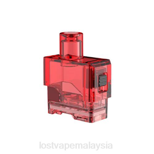 Lost Vape Disposable - Lost Vape Orion pod gantian kosong seni | 2.5ml 0FNT315 merah jernih
