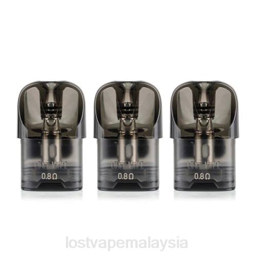 Lost Vape Disposable - Lost Vape URSA pod gantian | 2.5ml (3 pek) 0FNT125 hijau 0.8ohm