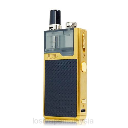 Lost Vape Near Me Malaysia - Lost Vape Quest kit penuh peranti orion q pod 0FNT466 anyaman emas/hitam
