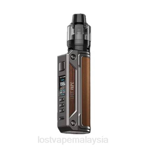 Lost Vape Pods Near Me - Lost Vape Thelema kit 100w solo 0FNT167 gunmetal/oker coklat