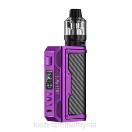 Lost Vape Pods Near Me - Lost Vape Thelema kit pencarian 200w 0FNT147 serat ungu/karbon