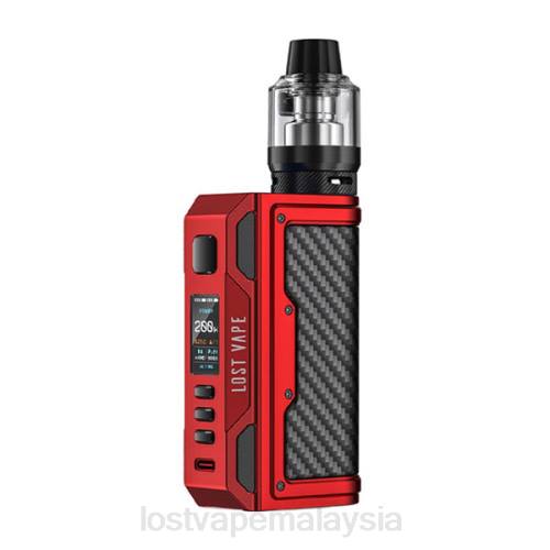 Lost Vape Price Malaysia - Lost Vape Thelema kit pencarian 200w 0FNT139 gentian merah matte/karbon