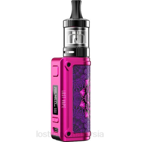 Lost Vape Review Malaysia - Lost Vape Thelema kit mini 45w | tangki ub lite 0FNT114 merah jambu yang terselamat