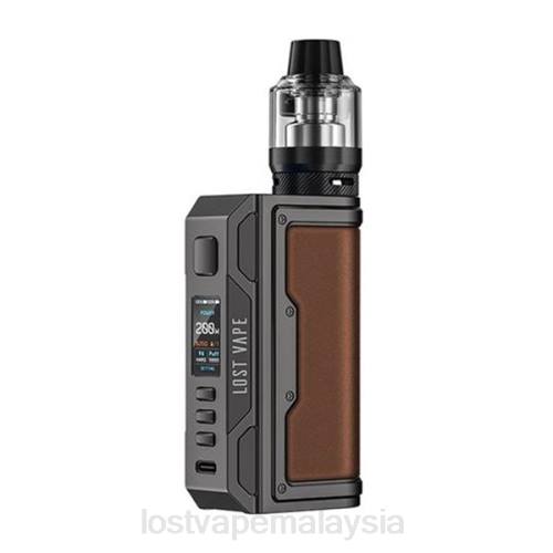 Lost Vape Wholesale - Lost Vape Thelema kit pencarian 200w 0FNT143 gunmetal/kulit