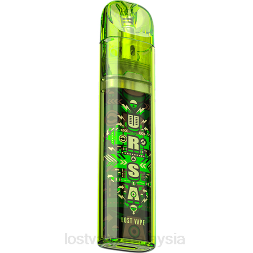 Lost Vape Price Malaysia - Lost Vape URSA Nano kit pod seni 0FNT259 hijau limau x seni pachinko