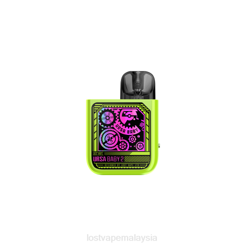 Lost Vape Near Me Malaysia - Lost Vape URSA Baby 2 kit | sistem pod 0FNT356 gear hijau/masa pop