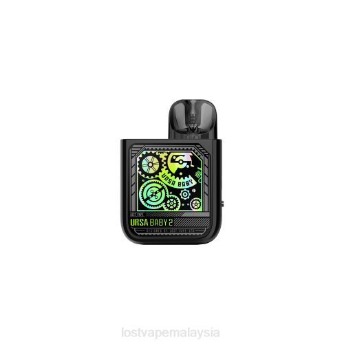 Lost Vape Review Malaysia - Lost Vape URSA Baby 2 kit | sistem pod 0FNT354 pop hitam/gear masa
