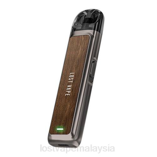 Lost Vape Wholesale - Lost Vape URSA kit pod | 800mah 0FNT223 kayu walnut gunmetal