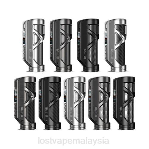 Lost Vape Flavors - Lost Vape Cyborg mod pencarian | 100w 0FNT460 matte hitam/gentian karbon