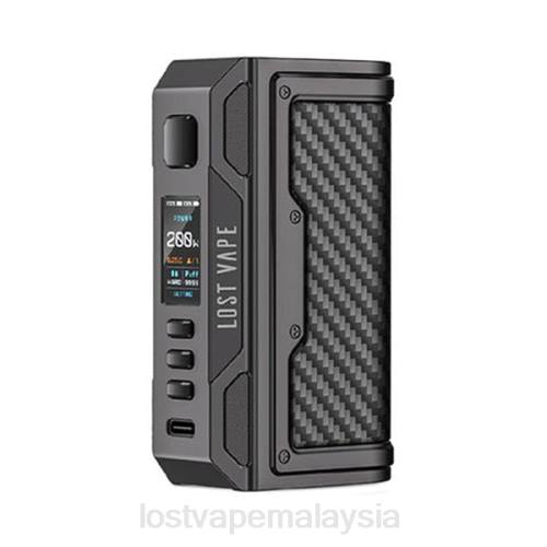 Lost Vape Disposable - Lost Vape Thelema usaha mod 200w 0FNT175 gunmetal / gentian karbon