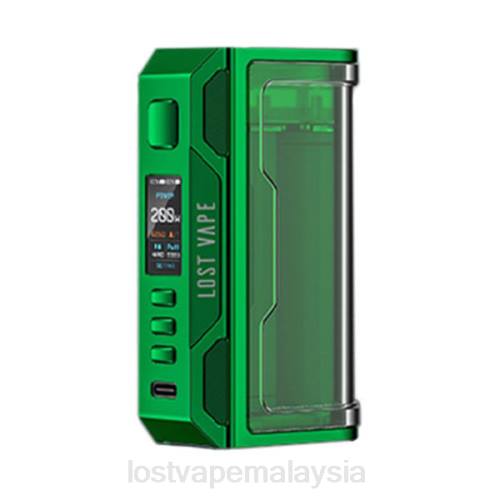 Lost Vape Disposable - Lost Vape Thelema usaha mod 200w 0FNT185 hijau/jernih