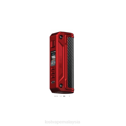 Lost Vape Wholesale - Lost Vape Thelema mod 100w solo 0FNT253 gentian merah matte/karbon