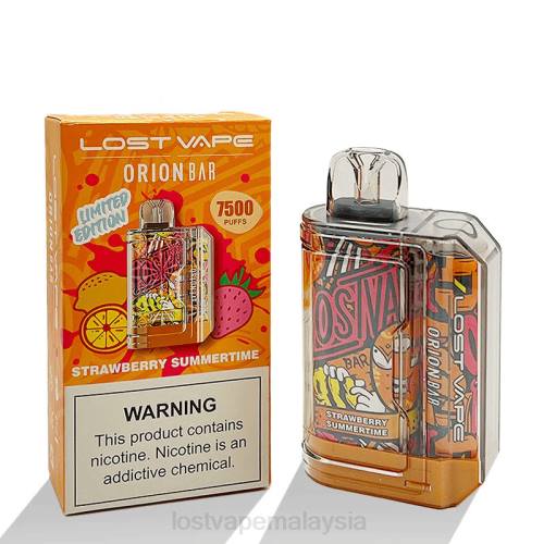Lost Vape Customer Service - Lost Vape Orion bar pakai buang | 7500 sedutan | 18ml | 50mg 0FNT98 musim panas strawberi