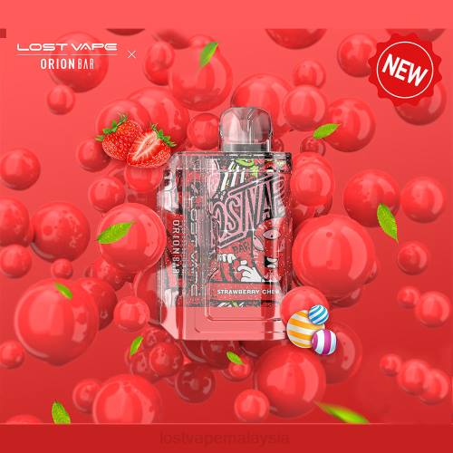 Lost Vape Malaysia - Lost Vape Orion bar pakai buang | 7500 sedutan | 18ml | 50mg 0FNT91 kunyah strawberi