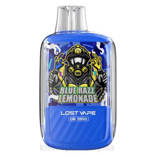 Lost Vape Kuala Lumpur - Lost Vape Orion ob5500 5500 sedutan 14ml 50mg pakai buang 0FNT2 limau razz biru