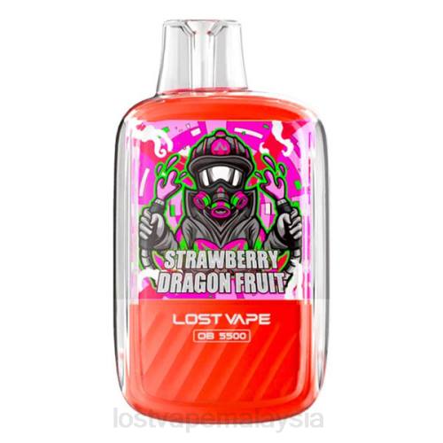 Lost Vape Near Me Malaysia - Lost Vape Orion ob5500 5500 sedutan 14ml 50mg pakai buang 0FNT106 buah naga strawberi