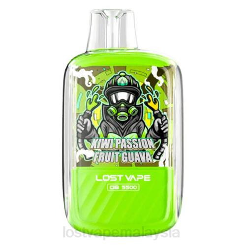 Lost Vape Wholesale - Lost Vape Orion ob5500 5500 sedutan 14ml 50mg pakai buang 0FNT103 jambu biji markisa kiwi