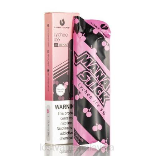 Lost Vape Kuala Lumpur - Lost Vape Mana tongkat pakai buang | 300 sedutan | 1.2ml 0FNT522 ais laici 5%