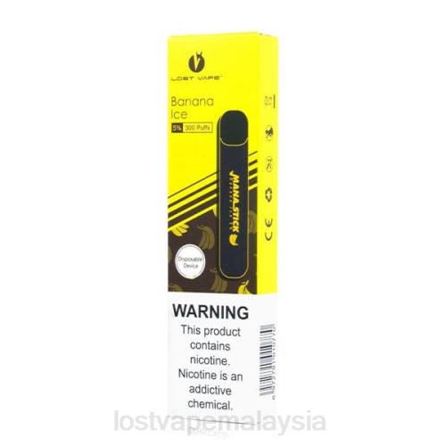 Lost Vape Review Malaysia - Lost Vape Mana tongkat pakai buang | 300 sedutan | 1.2ml 0FNT404 ais pisang 5%